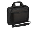 TARGUS CitySmart Essential Multi-Fit 12.5-14in Laptop Topload Black & Grey