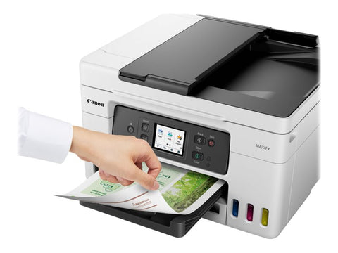 CANON MAXIFY GX4050 MFP colour ink-jet refillable A4 18 ipm print 350 sheets USB 2.0 LAN Wi-Fi