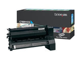 LEXMARK C782, X782e cartouche de toner cyan capacité standard 10.000 pages pack de 1 retour programme
