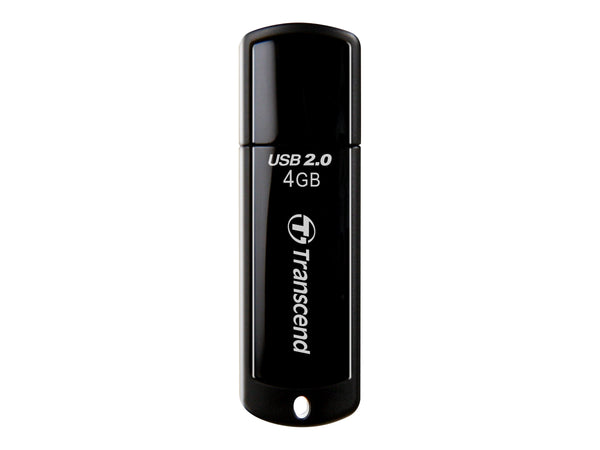 TRANSCEND 4Go Clé USB 2.0 - Noir
