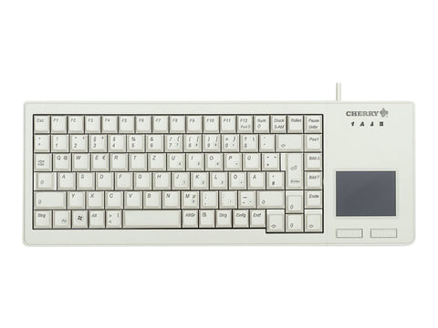 CHERRY XS Touchpad Keyboard corded USB grey (DE)