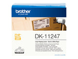 BROTHER Ruban DK label - Rouleau etiquettes adhesives 103,6 mm x 164,3 mm 180 unites/rouleau