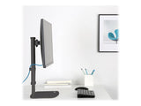 EATON TRIPPLITE Single-Display Monitor Stand - Height Adjustable 17inch to 27inch Monitors
