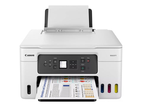CANON MAXIFY GX3050 MFP colour ink-jet refillable A4 18 ipm print 350 sheets USB 2.0 Wi-Fi