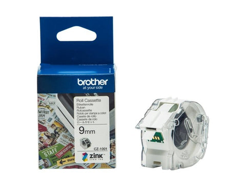 BROTHER CZ-1001 Ruban 9 mm de largeur pour VC-500W