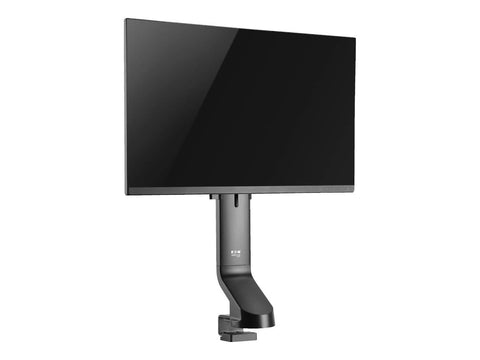 EATON TRIPPLITE Single-Display Monitor Arm with Desk Clamp and Grommet - Height Adjustable 17p to 32p Monitors
