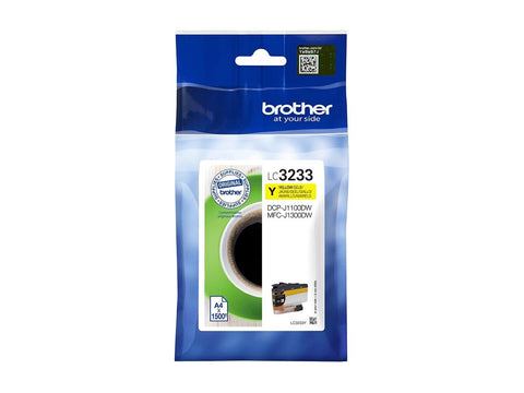 BROTHER LC-3233Y Yellow Ink 1500 pages