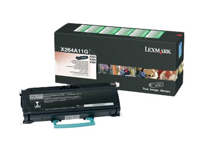 LEXMARK X264, X363, X364 cartouche de toner noir capacité standard 3.500 pages pack de 1 retour programme