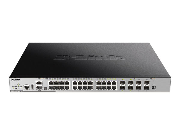 D-LINK 28-Port Layer 3 Gigabit PoE Stack Switch (SI)
