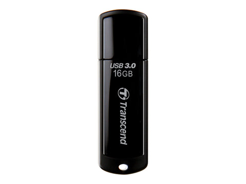 TRANSCEND 16Go Clé USB USB3.1 Gen1 - Classique - Noir