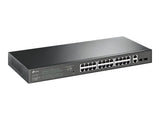 TP-LINK 28-Port Gigabit Easy Smart Switch with 24-Port PoE+