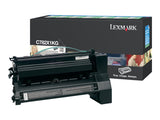 LEXMARK C782, X782e cartouche de toner noir haute capacité 15.000 pages pack de 1 retour programme