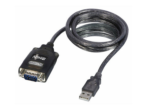 LINDY USB RS232 Converter w/ COM Port Retention RS-232 Port Transfer Rate up to 230kBit/s Chipset: FTDI