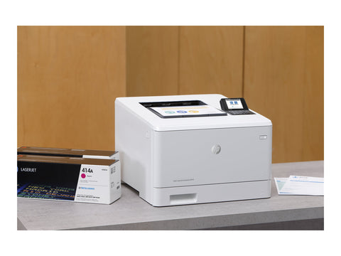 HP Color LaserJet Enterprise M455dn Printer colour Duplex laser A4 600x600dpi 27ppm mono 27ppm colour 300sheets USB LAN