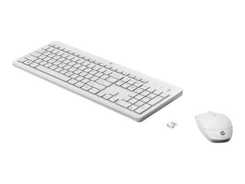 HP 230 Wireless Mouse and Keyboard Combo White