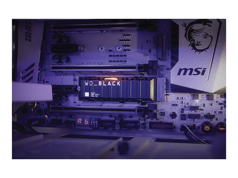 WD Black 1To SN850 NVMe SSD Supremely Fast PCIe Gen4 x4 M.2 with heatsink internal single-packed