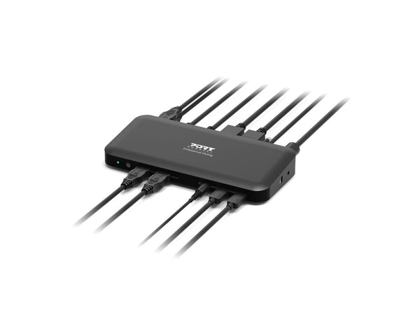 PORT DESIGNS STATION DACCUEIL BUREAU 3 X 4K USB-C / 11 PERIPHERIQUE 100W