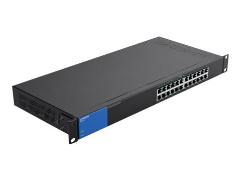 LINKSYS Switch 24 ports Gigabit dont 12 POE+ rackable