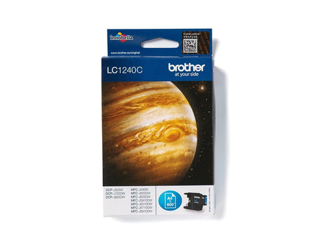 BROTHER LC-1240 cartouche d encre cyan haute capacité 600 pages pack de 1