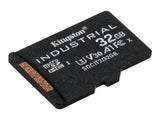 KINGSTON 32Go microSDHC Industrial C10 A1 pSLC Card Single Pack w/o Adapter