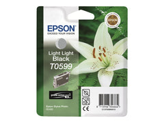 EPSON 5LB T0599 ink cartridge light light black standard capacity 13ml 1-pack blister without alarm