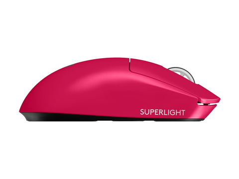 LOGITECH G PRO X SUPERLIGHT 2 LIGHTSPEED Gaming Mouse - MAGENTA - 2.4GHZ - N/A - EER2-933