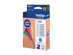 BROTHER LC-223 cartouche d encre cyan capacité standard 550 pages pack de 1