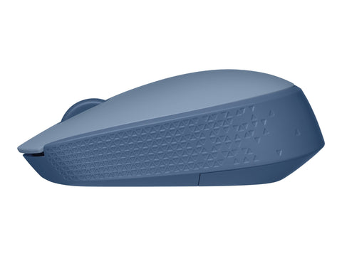 LOGITECH M171 Mouse right and left-handed optical 3 buttons wireless 2.4 GHz USB wireless receiver blue/grey