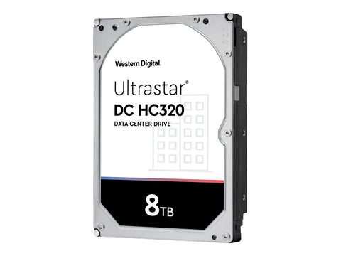 WESTERN DIGITAL Ultrastar DC HC320 3.5p 26.1MM 8000Go 256Mo 7200TPM SAS ULTRA 512E TCG P3