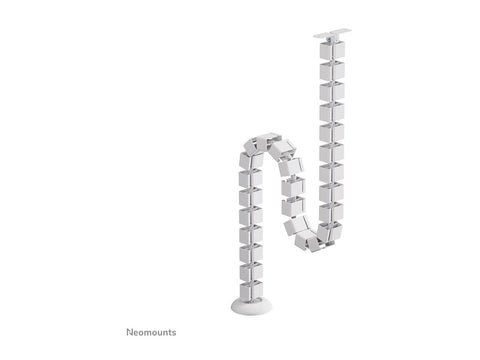 NEOMOUNTS Cable Spine Organizer for sit/stand desk frames screw mounted white