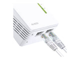 TP-LINK AV600 2-port Powerline WiFi Extender 500Mbps Powerline datarate 300Mbps wireleses N Plug and Play 2 fast ethernet port