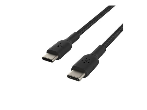 BELKIN BOOST CHARGE USB-C to USB-C 2.0 Cable Braided 1M Black