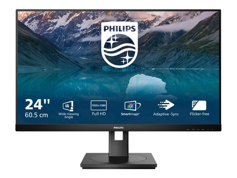 PHILIPS 242S9JML/00 23.8inch 1920x1080 VA Flat H/A 130 MM 4ms GtG 75Hz USB HUB SPEAKERS DP HDMI