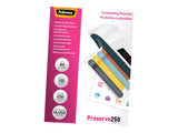 FELLOWES LAMINATING POUCH A4 250MIC 100PK