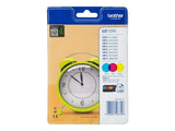 BROTHER LC-125XL cartouche d encre cyan, magenta et jaune haute capacité 1-pack blister sans alarme