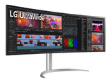 LG 49WQ95C-W.AEU Écran LED - incurvé - 49i - 5120 x 1440 UltraWide Dual QHD 144Hz - Nano IPS -400cd/m2- 5ms- 2xHDMI DP USB-C blanc