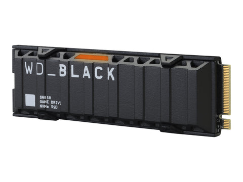 WD Black SN850 NVMe SSD with Heatsink PCIe Gen4 500Go