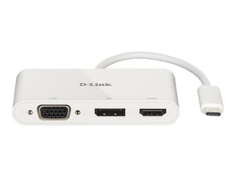 D-LINK USB-C 3-en-1 Adapter