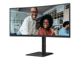 AOC CU34E4CV 34p UWQHD VA 120Hz 21:9 2xHDMI 2.0 DP 1.4 USB-C