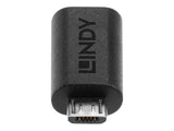 LINDY USB 2.0 Type C to Micro-B Adapter USB Type C Female to Micro-B Male
