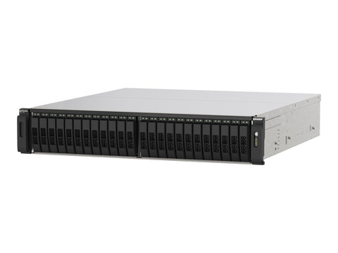 QNAP 24-Bay All-Flash NAS AMD EPYC 7302P 4xNVMe Gen3 256Go RDIMM ECCC DDR4 RAM 2x2.5GbE LAN 4x25Go
