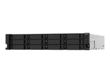 QNAP TS-1232PXU-RP-4G 12-Bay rackmount NAS AL324 4Go DDR4 UDIMM RAM SATA 6Gb/s 2x 10GbE SFP+ 2x 2.5GbE 1x PCIe Gen2 x2 slot 250W