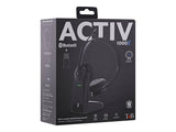 TNB Activ 1000X Professional Headset With Recharge Base Wireless Connection Bluetooth 5.0 And 24Ghz Stereo Earpads