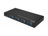 LINDY KVM Switch HDMI 4K60 USB 3.0 & Audio 4 Port
