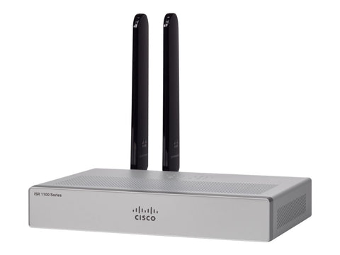 CISCO ISR 1101 4P GE ETHERNET AND LTE SECURE ROUTER WITH PLUGGABLE