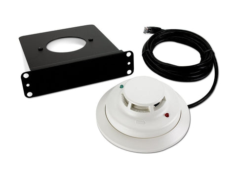 APC NetBotz Universal Smoke Sensor in IT spaces incl Cable ties Rack Mounting brackets