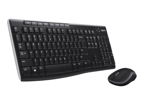 LOGITECH MK270 Wireless Combo black USB (FRA)