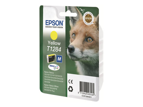 EPSON 1LB T1284 ink cartridge yellow standard capacity 3.5ml 1-pack RF-AM blister w/s