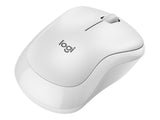 LOGITECH M240 Silent Mouse right and left-handed optical 3 buttons wireless Bluetooth off-white
