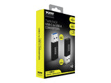 PORT DESIGNS Converter USB Type C to USB A Twin Pack Retail